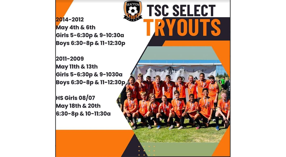 2023 -24 Select Tryouts